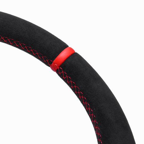 Revolve Alcantara Steering Wheel for Nissan 370Z 2009-2021 - revolvesteering