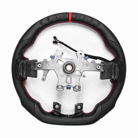 Revolve Nappa Leather W/heated Steering Wheel for Dodge Ram 1500 2011-2018 - revolvesteering