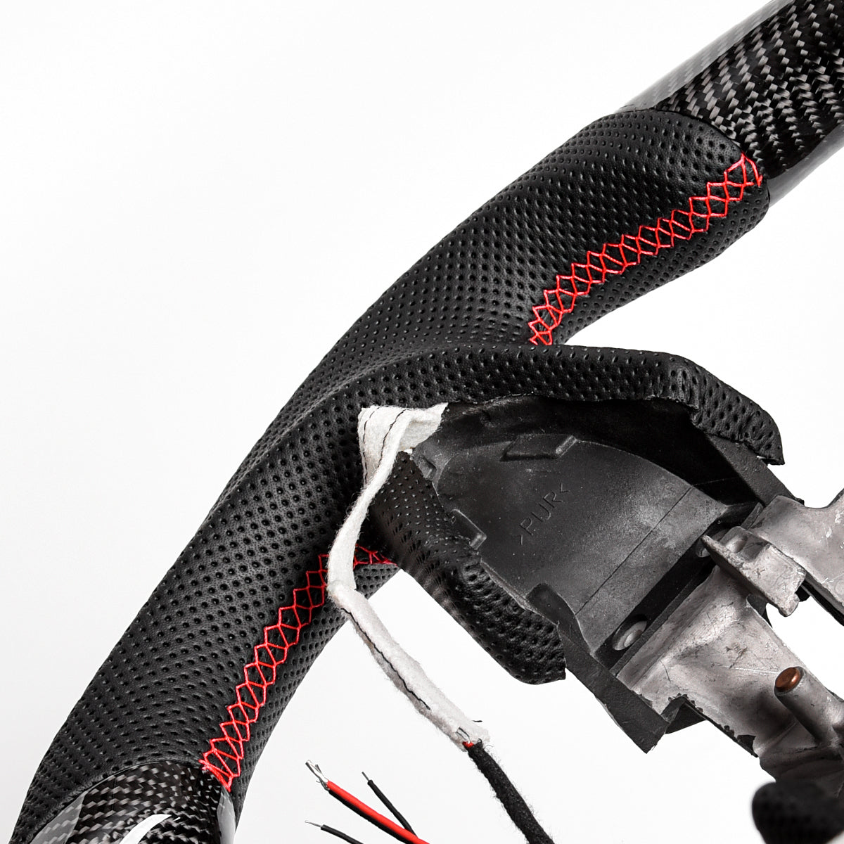 Revolve carbon fiber Flat Customized Sport Universal Steering Wheel INFINITI Q50 - revolvesteering