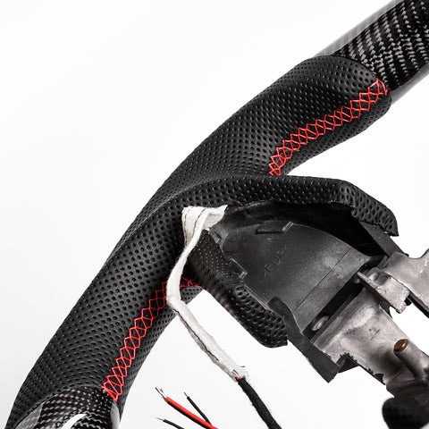 Revolve carbon fiber Flat Customized Sport Universal Steering Wheel INFINITI Q50 - revolvesteering
