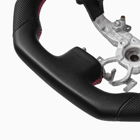 Revolve Nappa Leather Steering Wheel for INFINITI 2007-2016 G37 QX50 Q60 G35 - revolvesteering