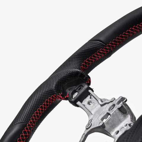 Revolve Nappa Leather OEM Steering Wheel for Subaru WRX/STI 2015-2021 - revolvesteering