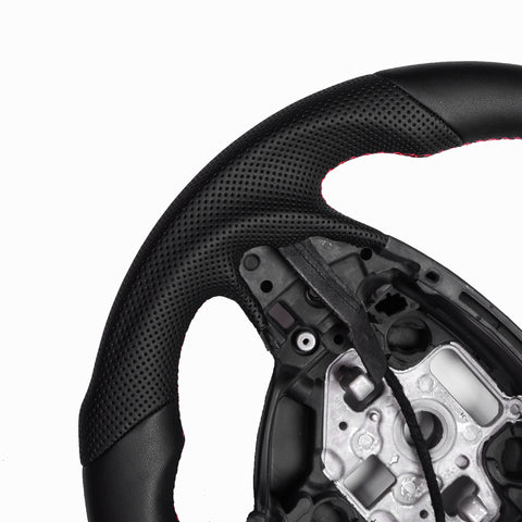 Revolve Nappa Leather W/heated Steering Wheel for Dodge Charger Challenger Durango HELLCAT 2015-2023 - revolvesteering