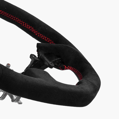 Revolve Alcantara Steering Wheel for INFINITI 2007-2016 G37 QX50 Q60 G35 - revolvesteering