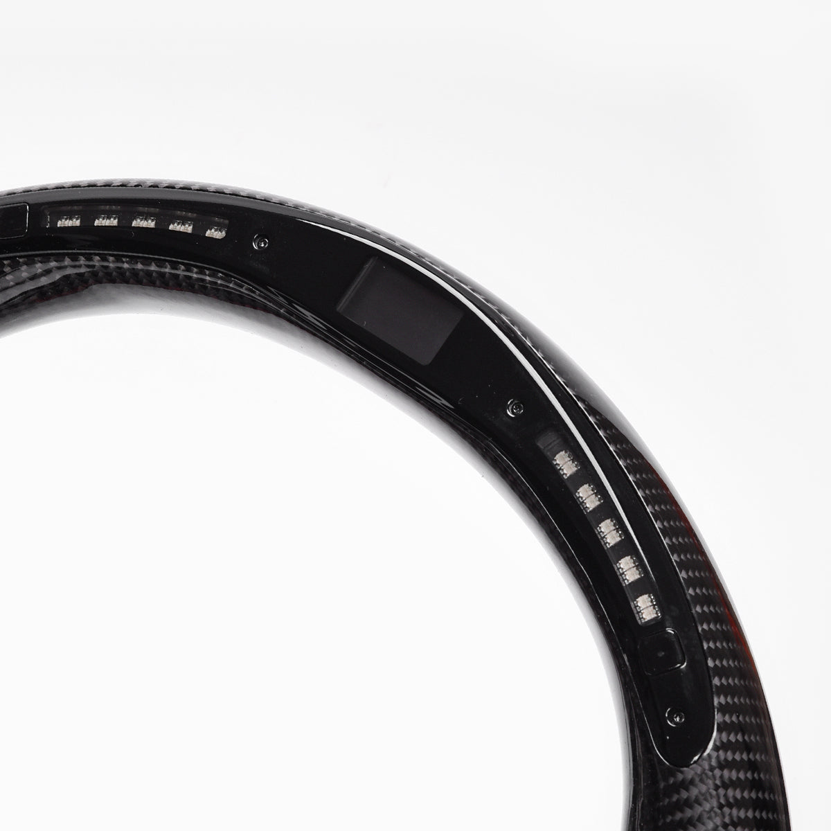 Revolve carbon fiber Flat Customized LED Steering Wheel 2019-2022 SIERRA SILVERADO - revolvesteering