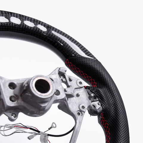 Revolve Carbon Fiber LED Steering Wheel | Subaru BRZ/ Toyota 86 2017-2020 - revolvesteering
