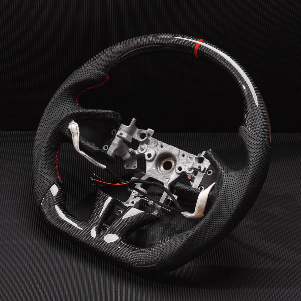 Revolve carbon fiber Flat Customized Sport Universal Steering Wheel INFINITI Q50 - revolvesteering