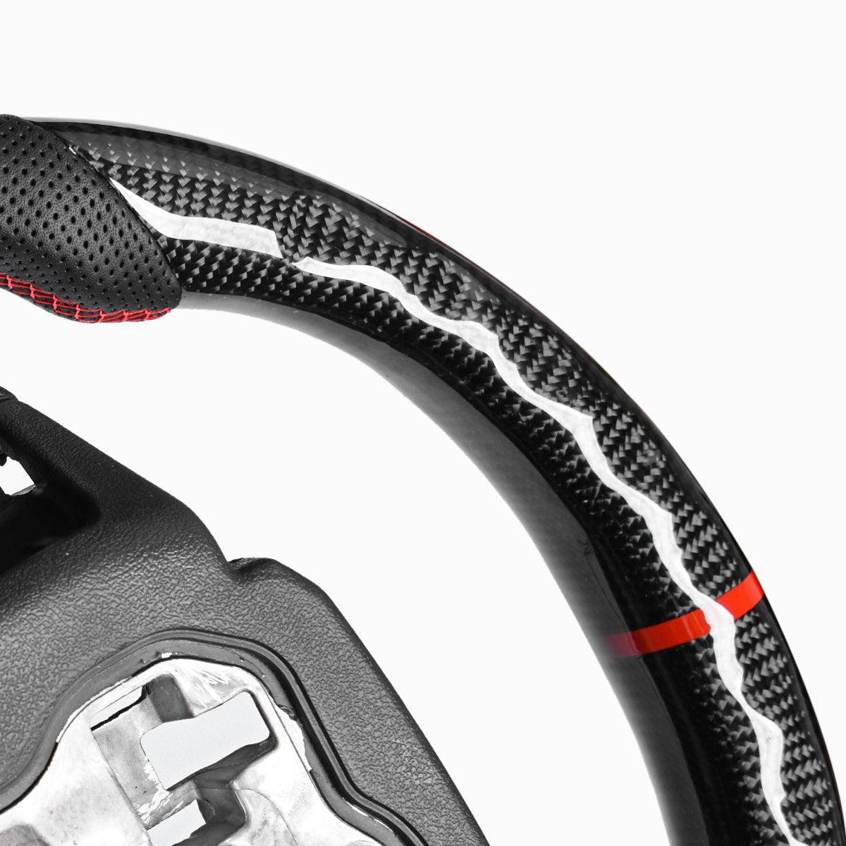 Revolve Carbon Fiber OEM LED Steering Wheel Land Rover Range Rover Spo ...