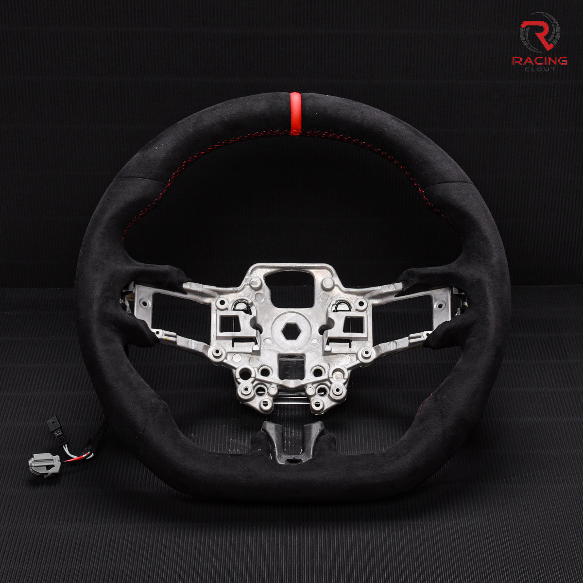 Revolve Alcantara Leather Sport W/heated Steering Wheel for Ford Mustang GT 2018-2022 - revolvesteering