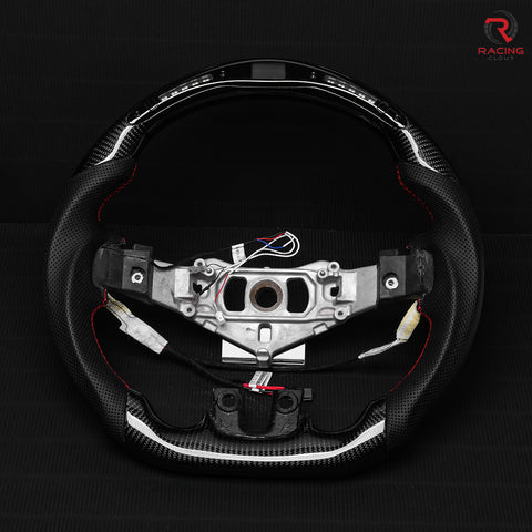 Revolve Carbon Fiber LED Steering Wheel 2012-2014 Dodge Challenger - revolvesteering