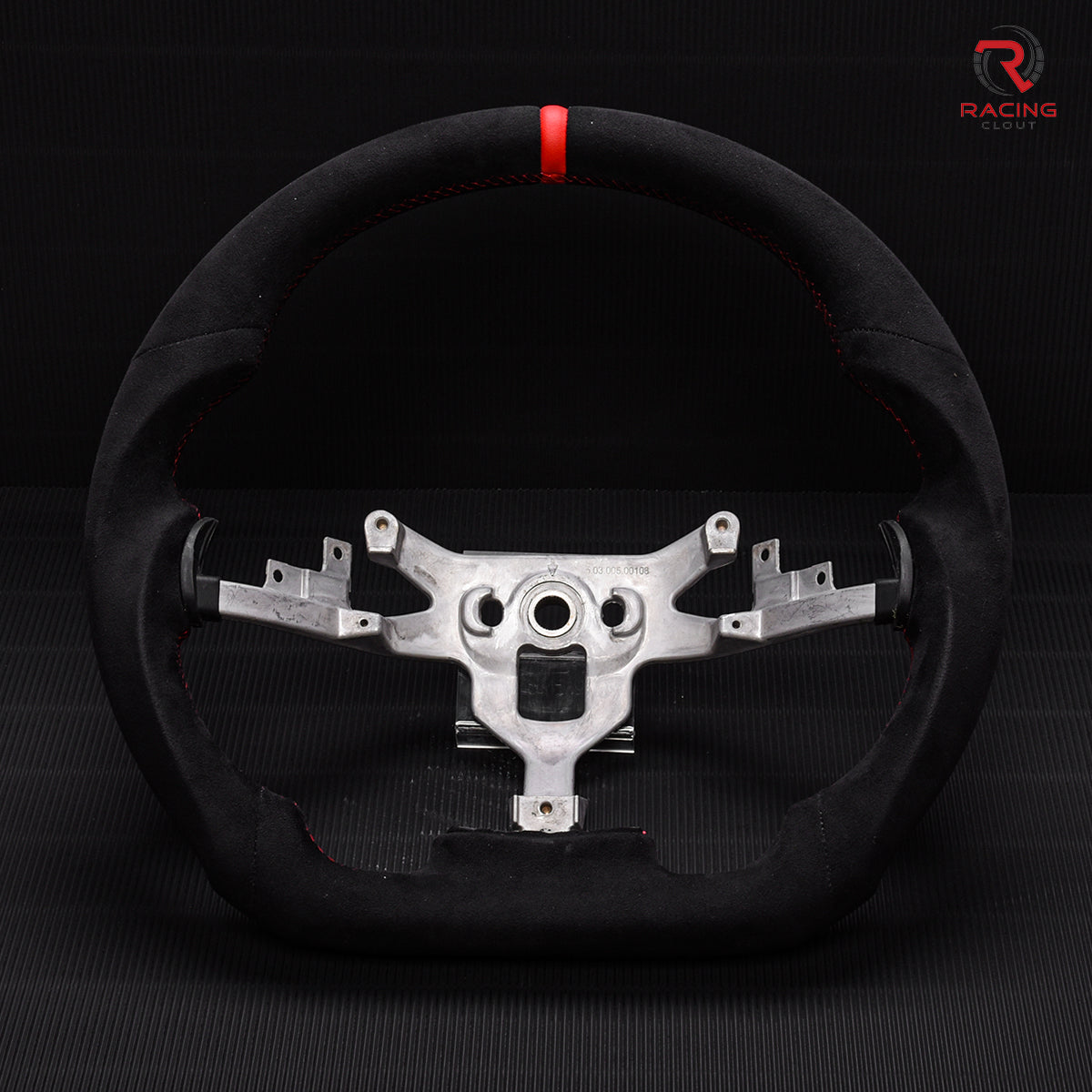 Revolve Alcantara Leather OEM Steering Wheel For Chevrolet Corvette C6 Z06 2005-2013 - revolvesteering