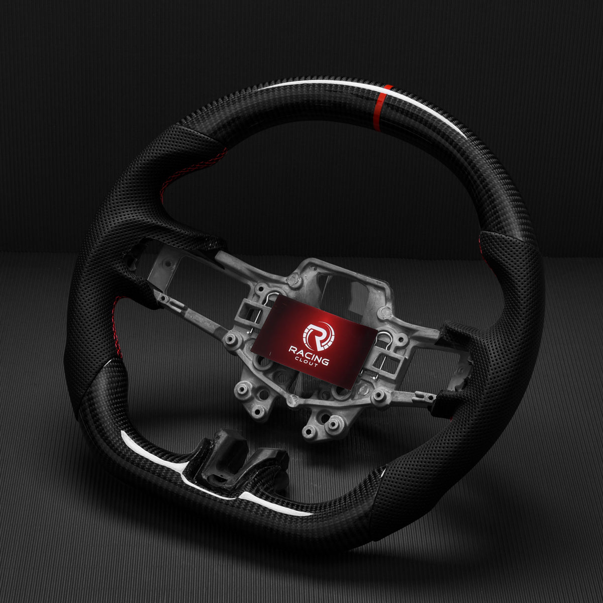Revolve Carbon Fiber OEM Steering Wheel Ford Mustang 2015-2017 - revolvesteering