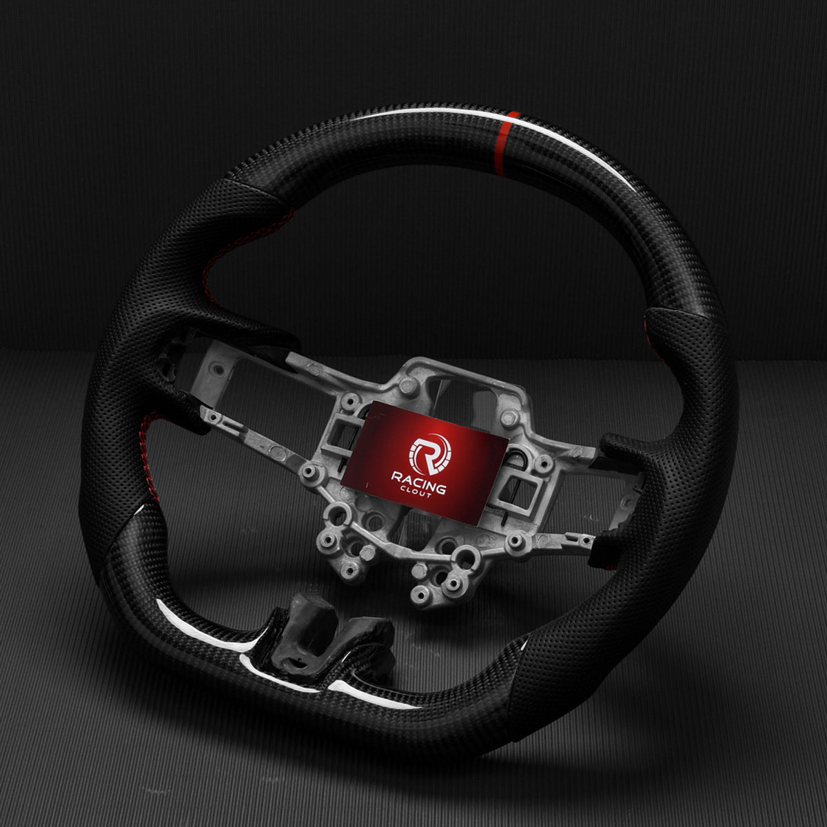 Revolve Carbon Fiber OEM Steering Wheel Ford Mustang 2018-2020 - revolvesteering