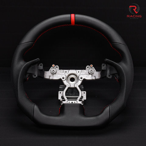 Revolve Nappa Leather Steering Wheel for INFINITI 2007-2016 G37 QX50 Q60 G35 - revolvesteering