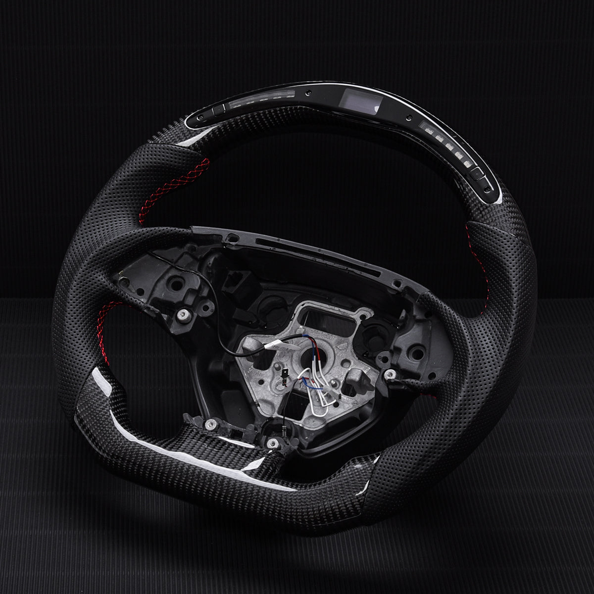 Revolve LED Carbon Fiber OEM Steering Wheel Chevrolet Corvette C7 2014-2019 - revolvesteering
