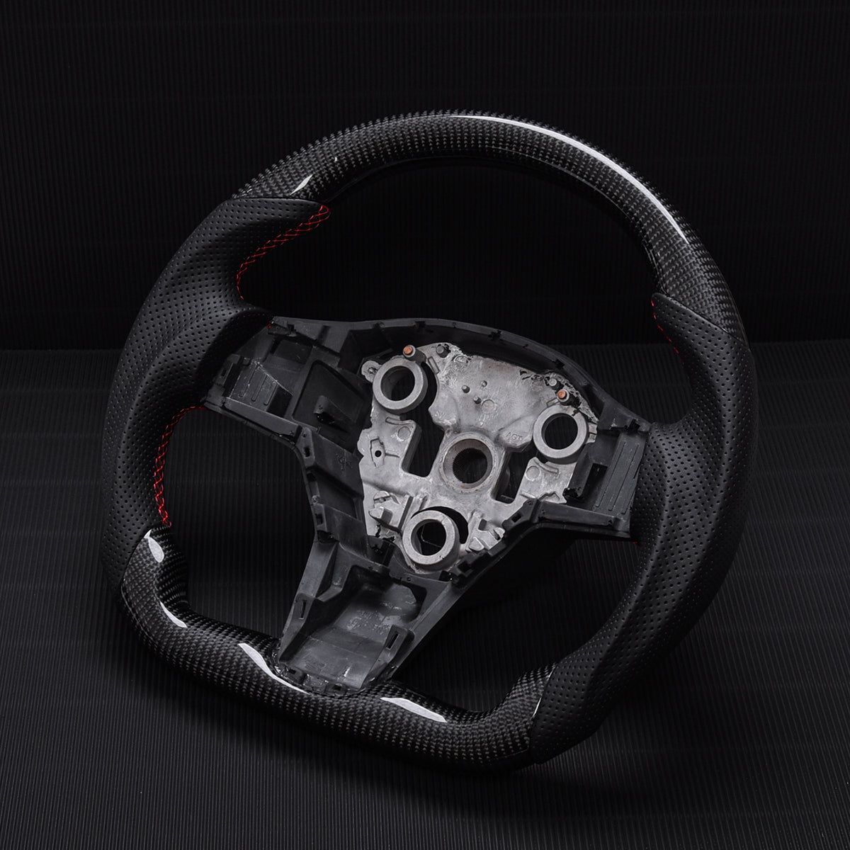 Revolve Carbon Fiber OEM Steering Wheel Tesla Model Y 2017-2023 - revolvesteering
