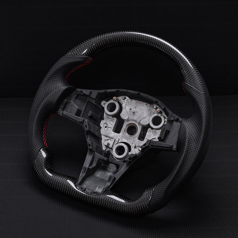 Revolve Carbon Fiber OEM Steering Wheel Tesla Model Y 2017-2023 - revolvesteering