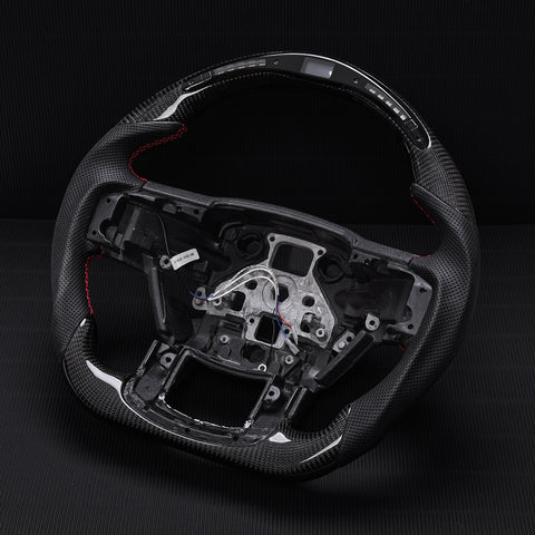 Revolve LED Carbon Fiber OEM Steering Wheel Ford F-150 | F-250 | F-350 2015-2020 - revolvesteering
