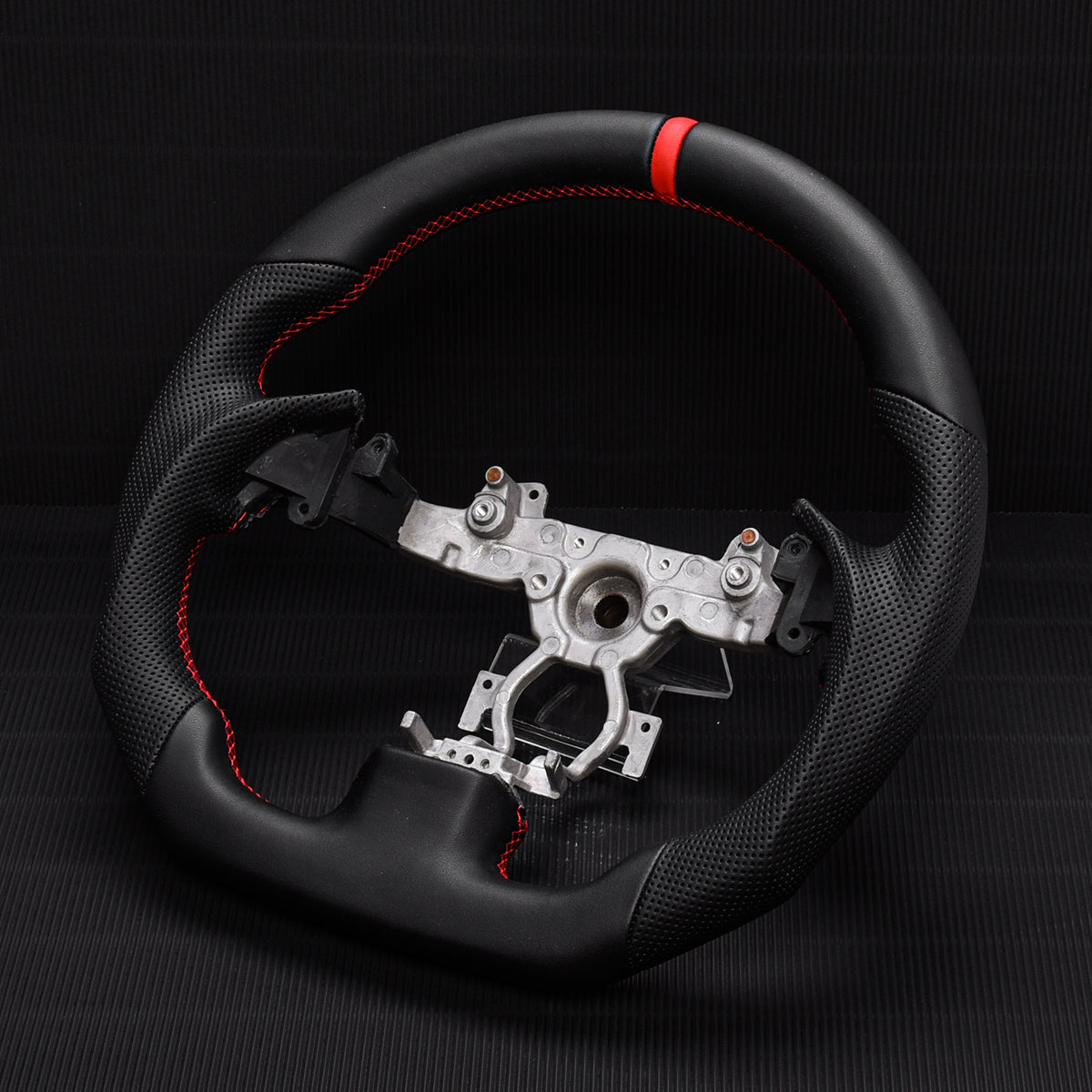 Revolve Nappa Leather Steering Wheel for INFINITI 2007-2016 G37 QX50 Q60 G35 - revolvesteering