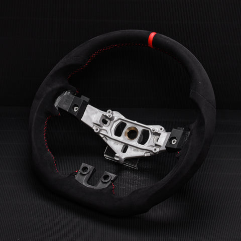 Revolve Alcantara OEM W/heated Steering Wheel for Jeep Wrangler JK Rubicon Gladiator 2011-2017 - revolvesteering