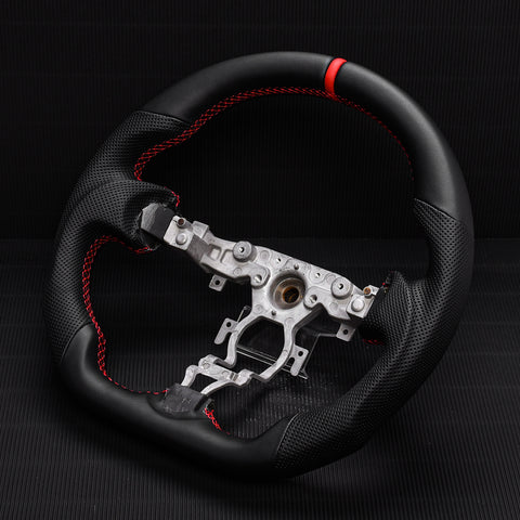Revolve OEM Nappa Leather Steering Wheel for Nissan 370Z 2009-2021 - revolvesteering