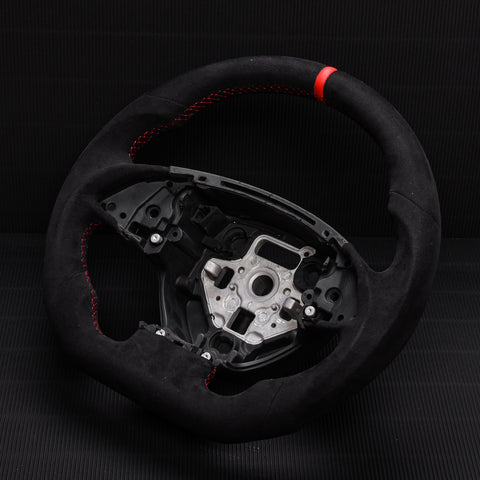 Revolve Alcantara W/heated Steering Wheel Chevrolet Corvette C7 2014-2019 - revolvesteering