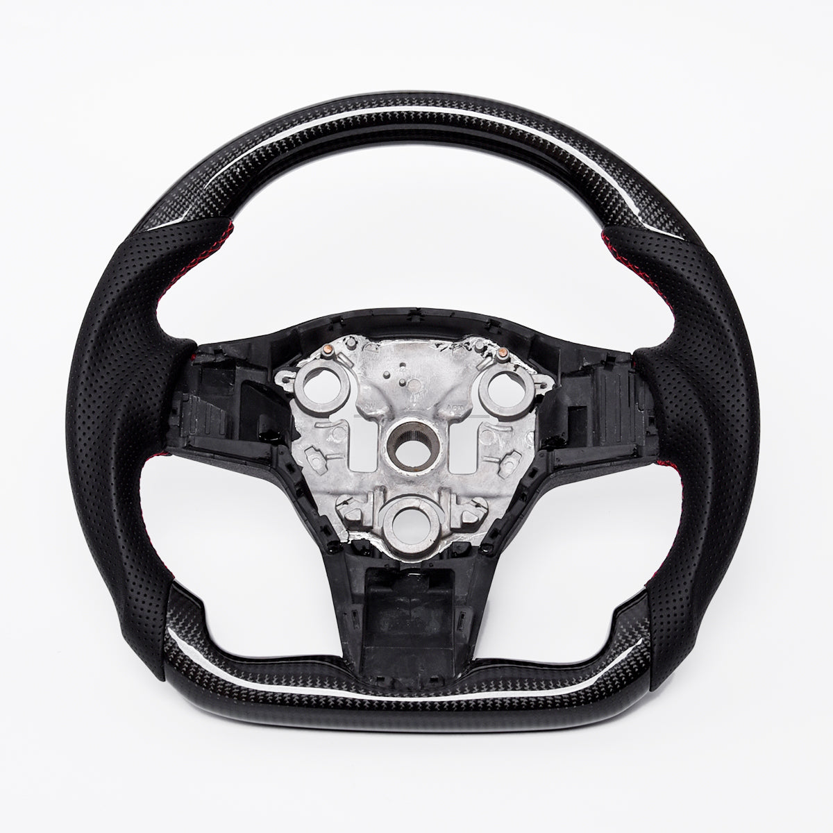 Revolve Carbon Fiber OEM Steering Wheel Tesla Model Y 2017-2023 - revolvesteering