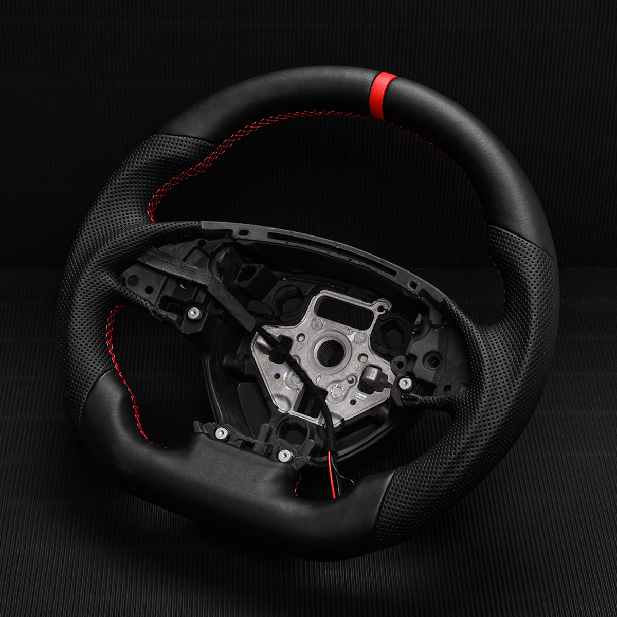 Revolve Nappa Leather W/heated Steering Wheel for Dodge Charger Challenger Durango HELLCAT 2015-2023 - revolvesteering