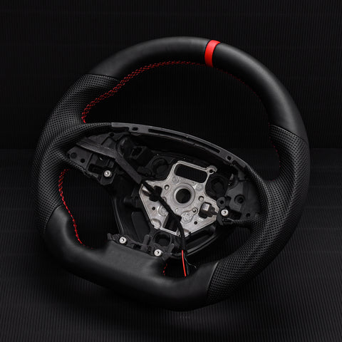 Revolve Nappa Leather W/heated Steering Wheel for Dodge Charger Challenger Durango HELLCAT 2015-2023 - revolvesteering