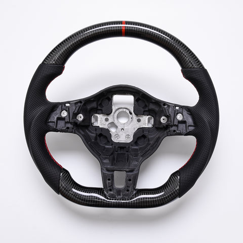 Revolve Carbon Fiber OEM Steering Wheel Volkswagen Golf 6 2010-2014 - revolvesteering