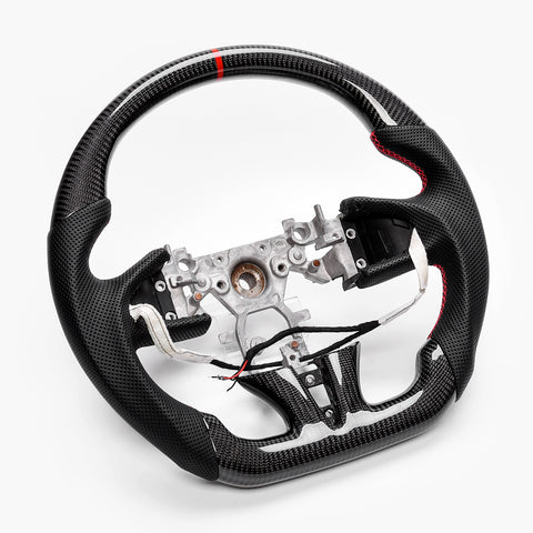 Revolve carbon fiber Flat Customized Sport Universal Steering Wheel INFINITI Q50 - revolvesteering