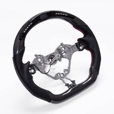 Revolve Carbon Fiber LED Steering Wheel | Subaru BRZ/ Toyota 86 2017-2020 - revolvesteering