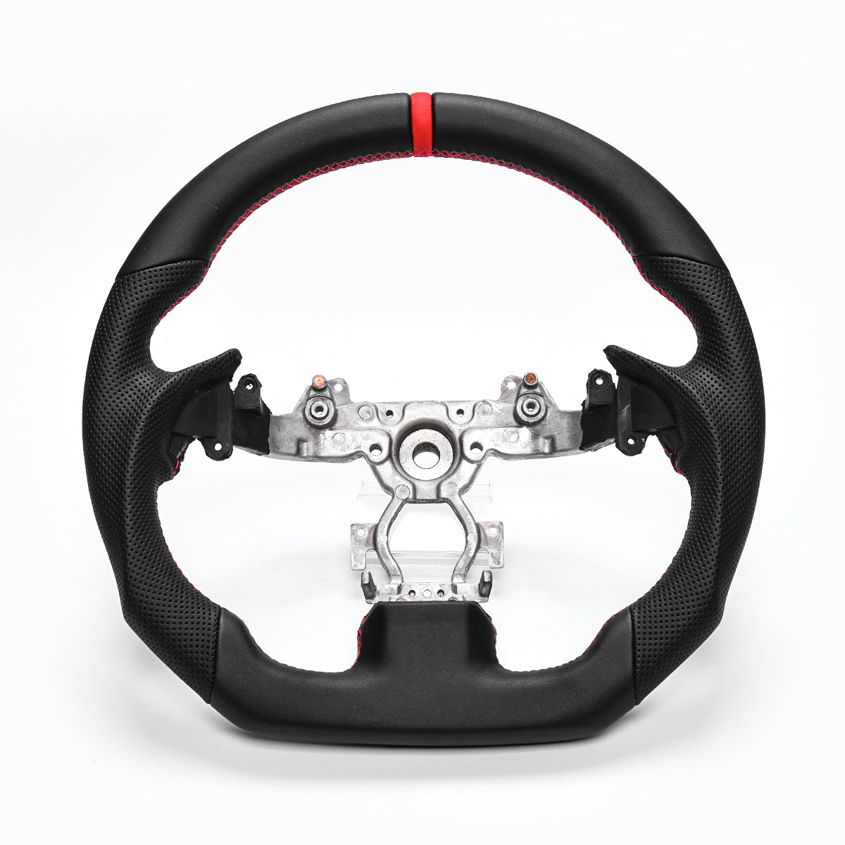Revolve Nappa Leather Steering Wheel for INFINITI 2007-2016 G37 QX50 Q60 G35 - revolvesteering