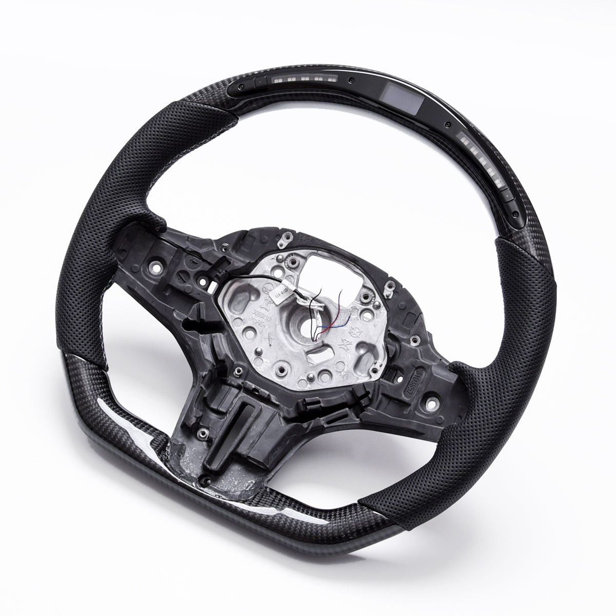 Revolve Carbon Fiber LED Steering Wheel BMW M5 G30 G31 G38 G32 G11 G12 G14 G15 G16 G01 G02 G05 G06/5 6 8 Series X3 X4 X5 X6 - revolvesteering