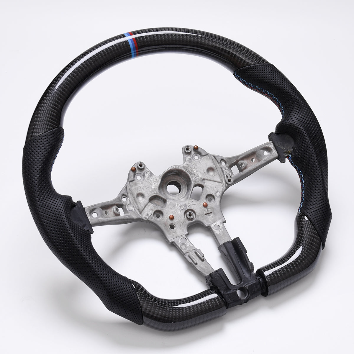 Revolve Carbon Fiber M Performance Steering Wheel | BMW M2 F87 M3 F80 M4 F82 F83 / 1 2 3 4 Series/X1 X2 X3 X4 X5 X6 - revolvesteering