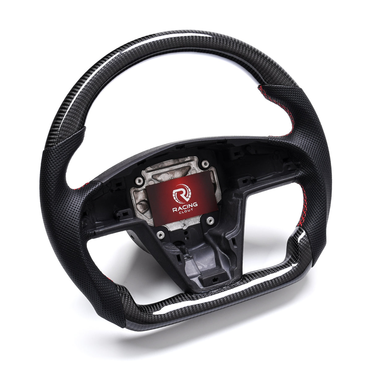Revolve Carbon Fiber OEM Steering Wheel Tesla Model S 2012-2022 - revolvesteering