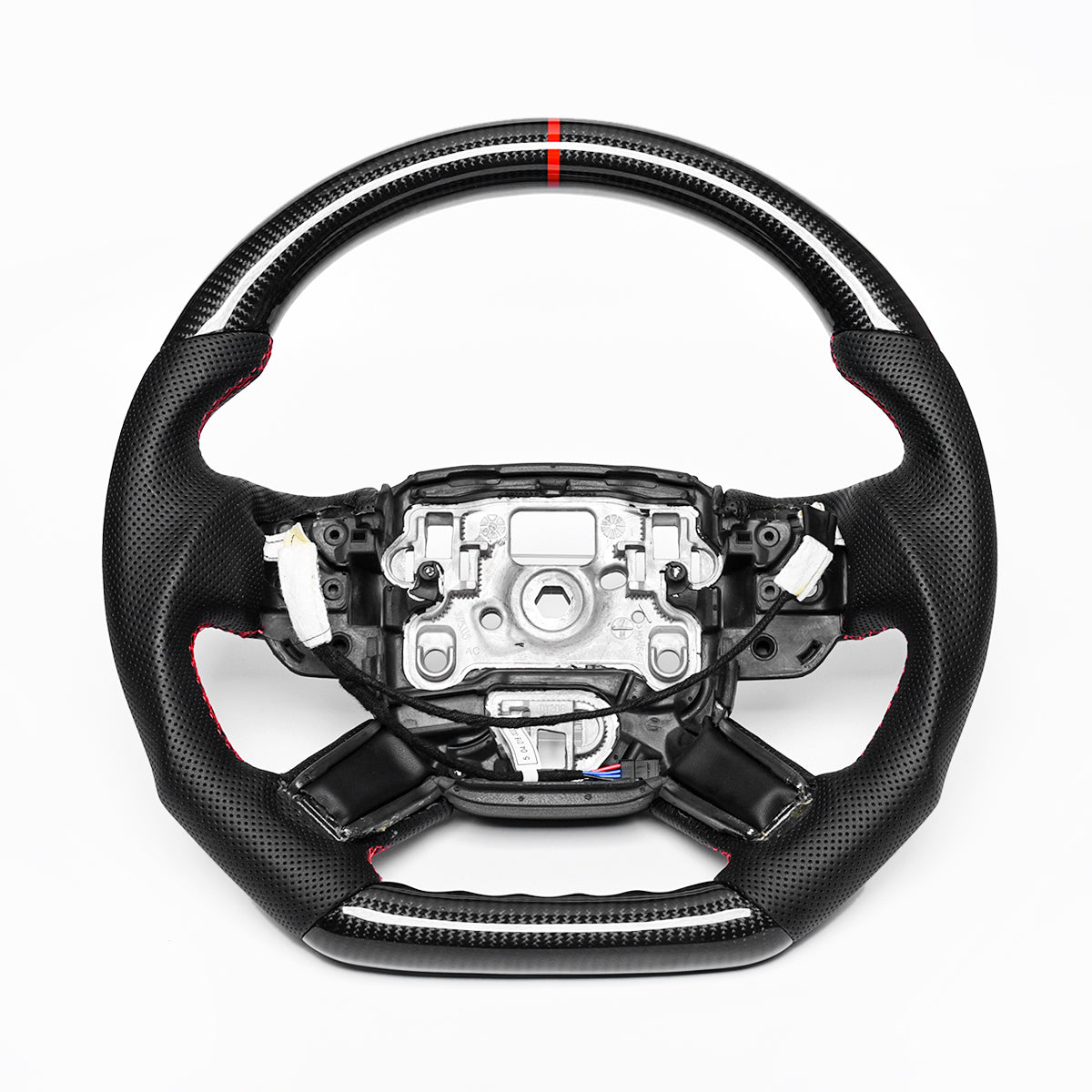 Revolve Carbon Fiber OEM Steering Wheel 2013-22 Land Rover Discovery SVR Defender L405 - revolvesteering