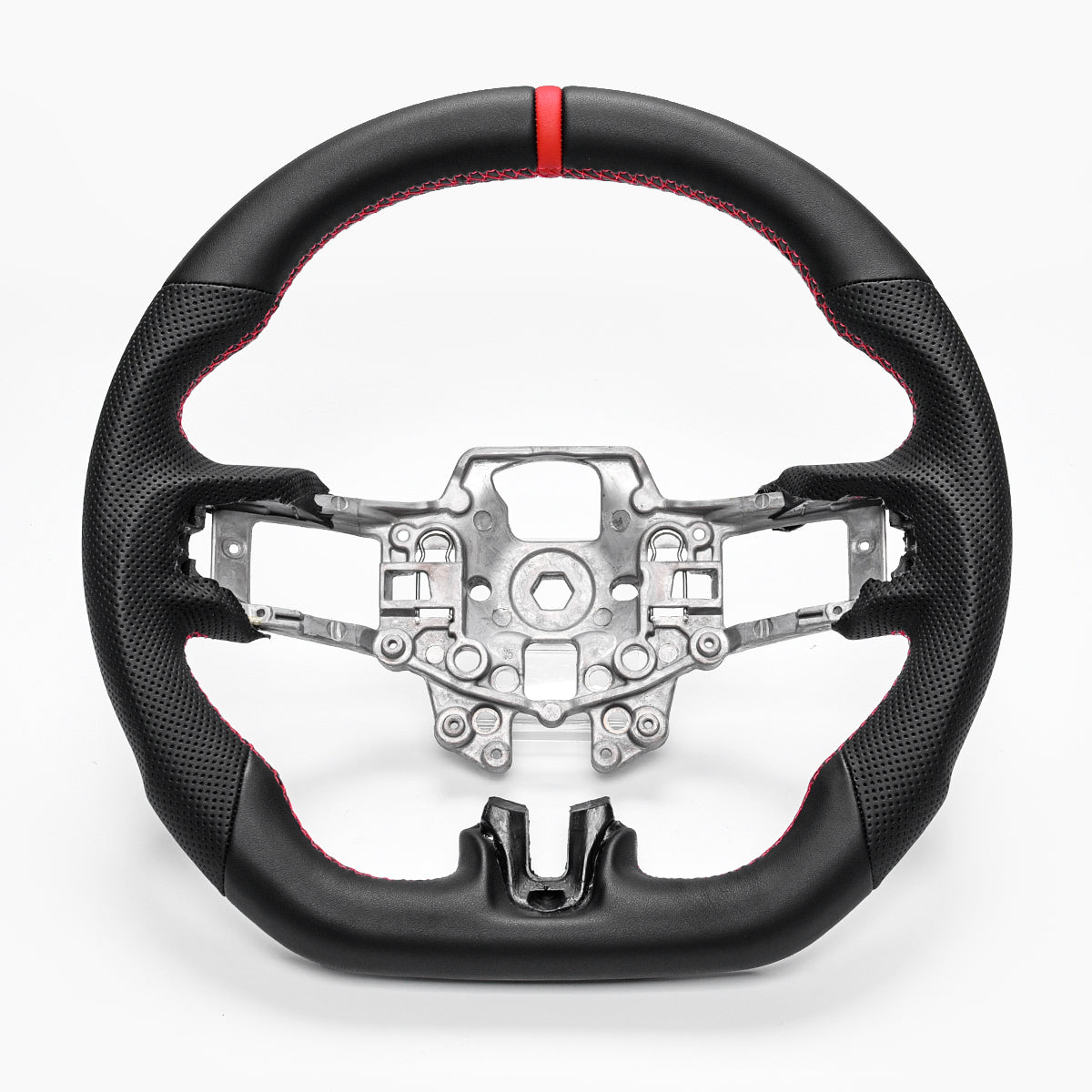 Revolve Nappa Leather Sport Steering Wheel for Ford Mustang GT 2015-2017 - revolvesteering