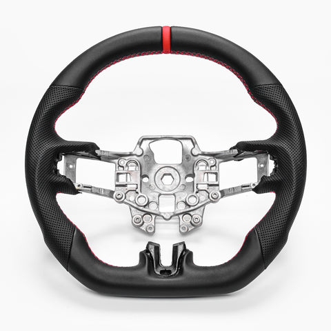 Revolve Nappa Leather Sport Steering Wheel for Ford Mustang GT 2015-2017 - revolvesteering