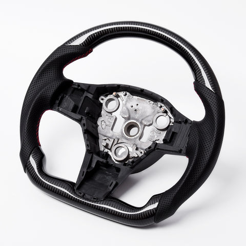 Revolve Carbon Fiber OEM Steering Wheel Tesla Model Y 2017-2023 - revolvesteering