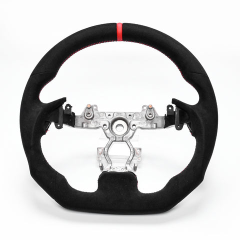 Revolve Alcantara Steering Wheel for INFINITI 2007-2016 G37 QX50 Q60 G35 - revolvesteering