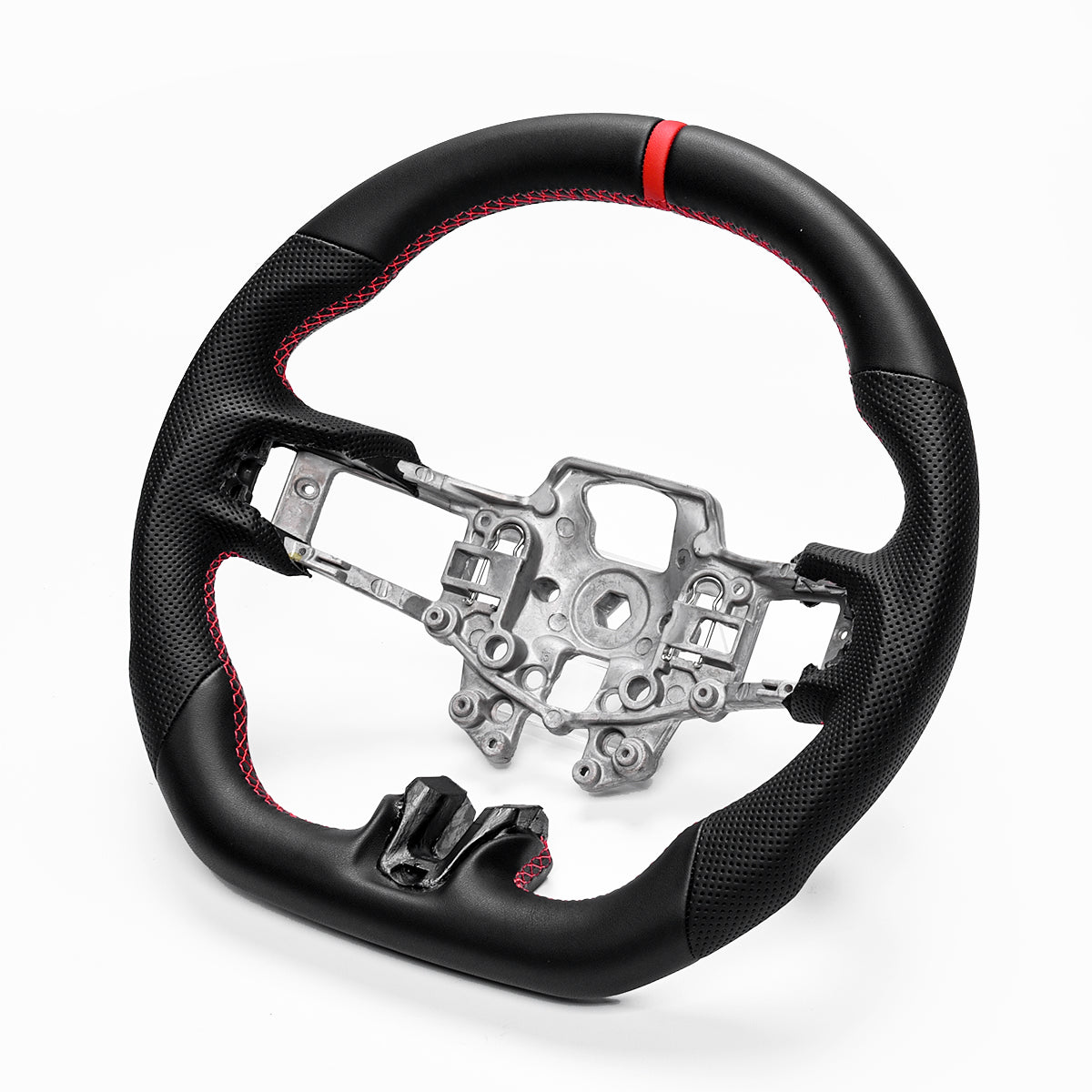 Revolve Nappa Leather Sport Steering Wheel for Ford Mustang GT 2015-2017 - revolvesteering