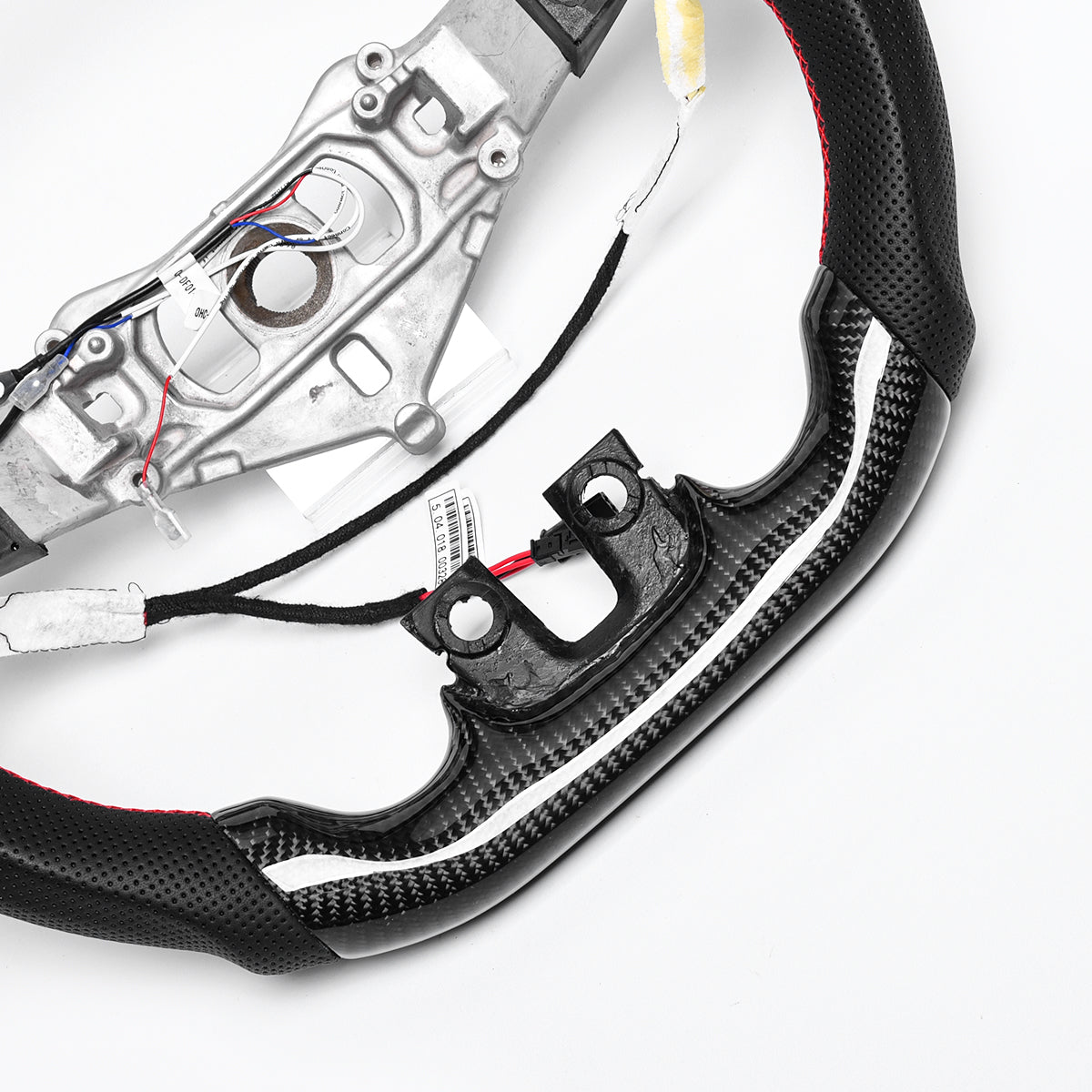 Revolve Carbon Fiber LED Steering Wheel 2012-2014 Dodge Challenger - revolvesteering