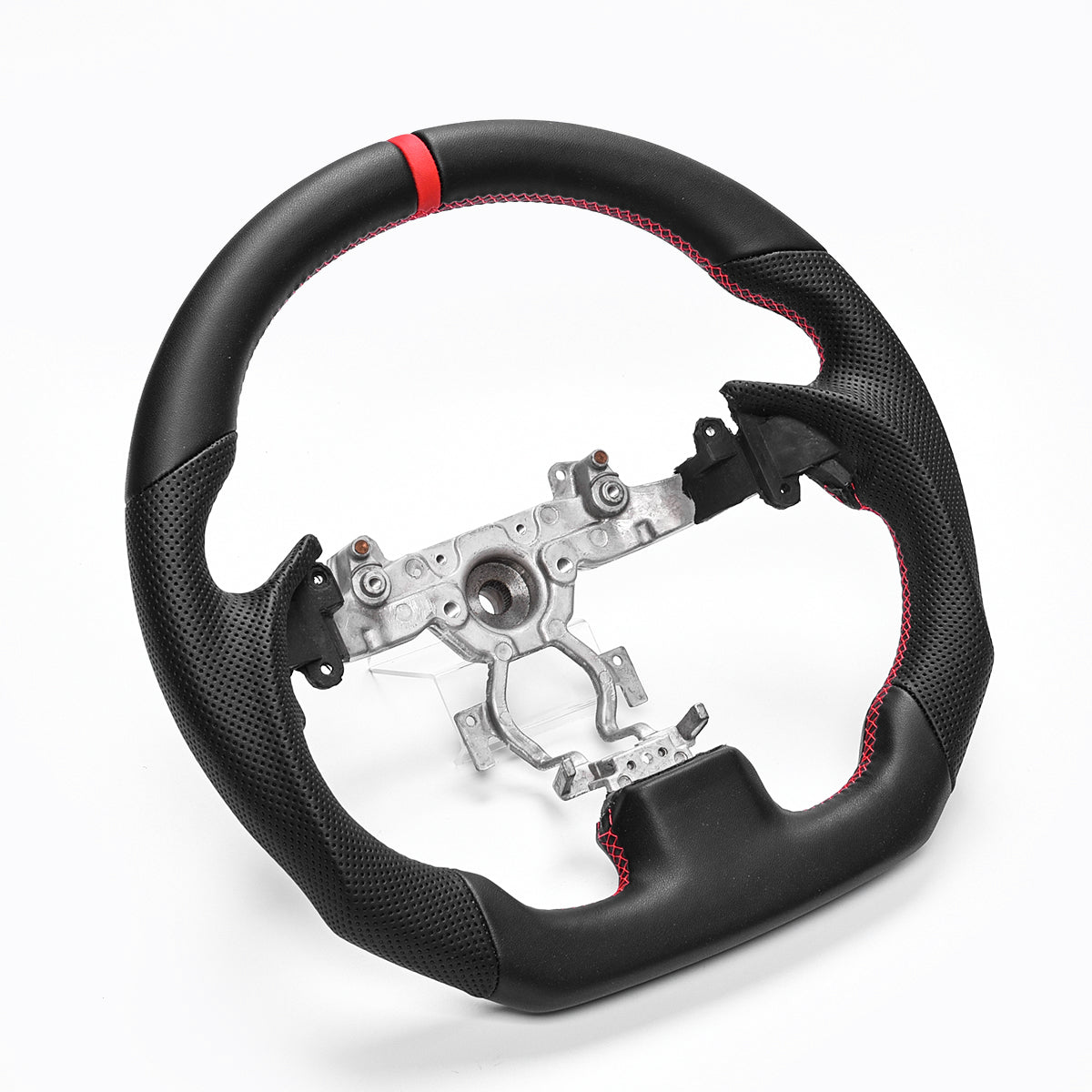 Revolve Nappa Leather Steering Wheel for INFINITI 2007-2016 G37 QX50 Q60 G35 - revolvesteering