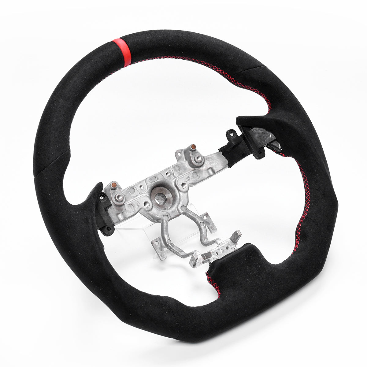 Revolve Alcantara Steering Wheel for INFINITI 2007-2016 G37 QX50 Q60 G35 - revolvesteering
