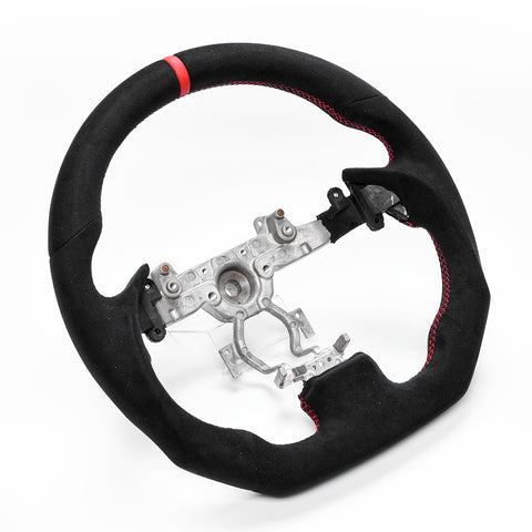 Revolve Alcantara Steering Wheel for INFINITI 2007-2016 G37 QX50 Q60 G35 - revolvesteering