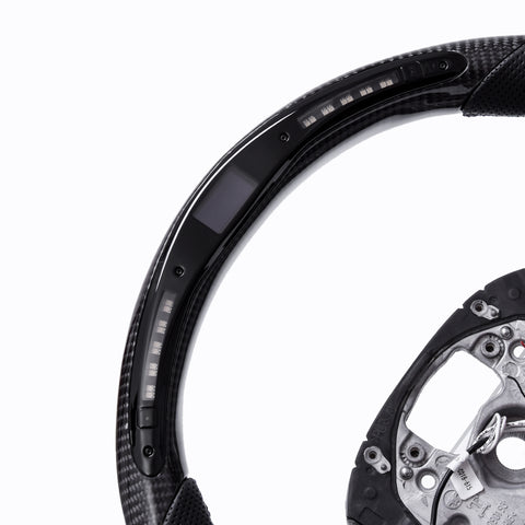 Revolve Carbon Fiber LED Steering Wheel BMW M5 G30 G31 G38 G32 G11 G12 G14 G15 G16 G01 G02 G05 G06/5 6 8 Series X3 X4 X5 X6 - revolvesteering