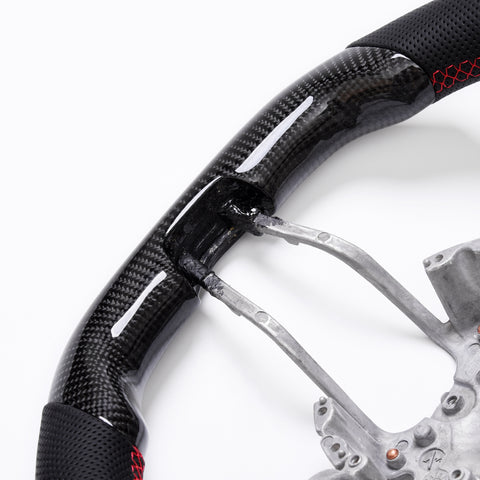 Revolve Carbon Fiber OEM Steering Wheel Porsche 991.2 / 718 / Cayenne 958.2 / Panamera 971 / Macan / 911 2014-2017 - revolvesteering