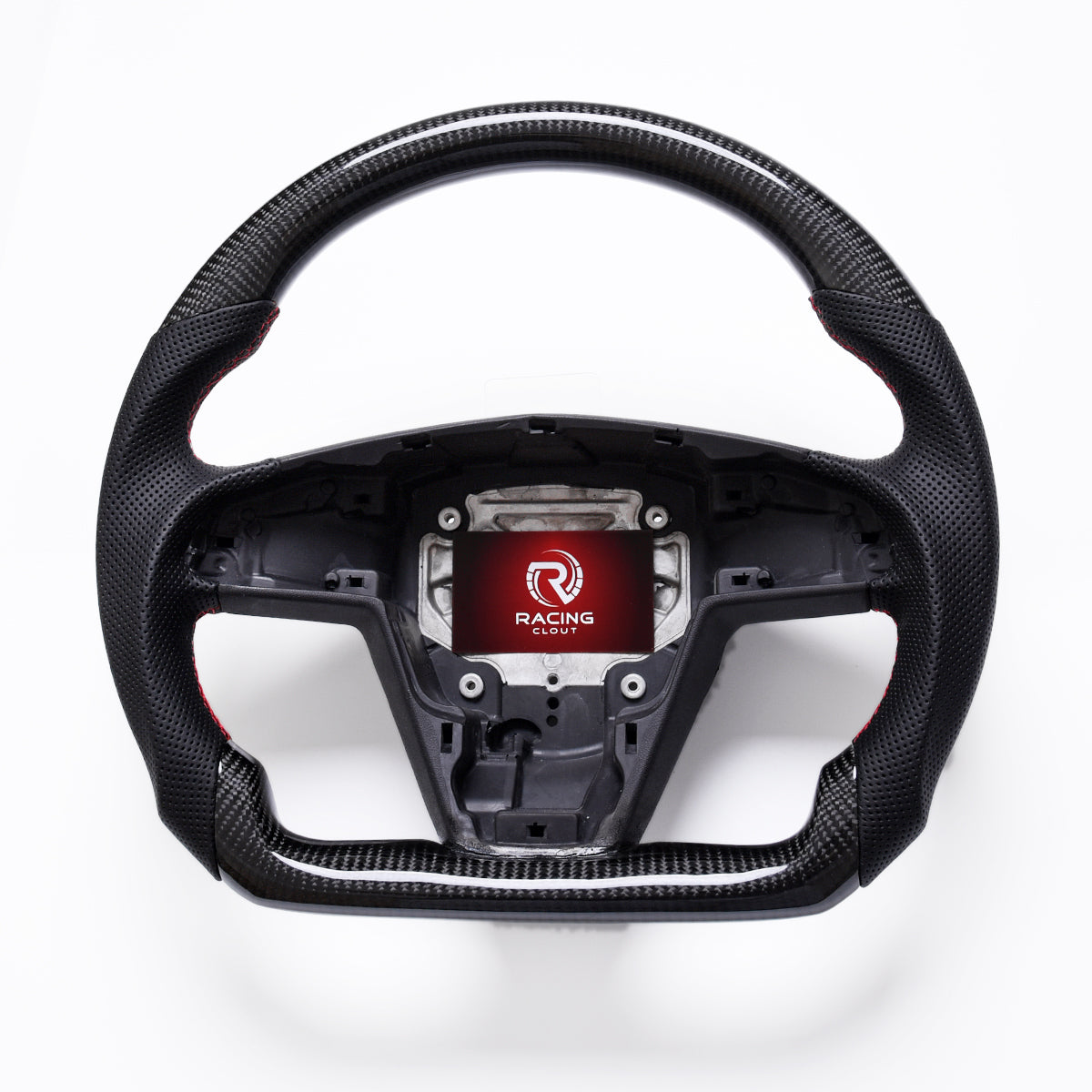 Revolve Carbon Fiber OEM Steering Wheel Tesla Model S 2012-2022 - revolvesteering