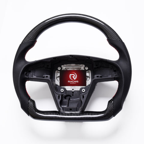 Revolve Carbon Fiber OEM Steering Wheel Tesla Model S 2012-2022 - revolvesteering